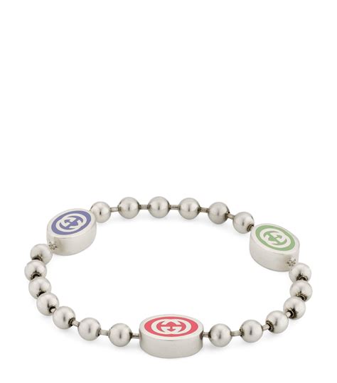 gucci sterling silver boule bracelet